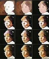 Painting stages of Andrew (2010)